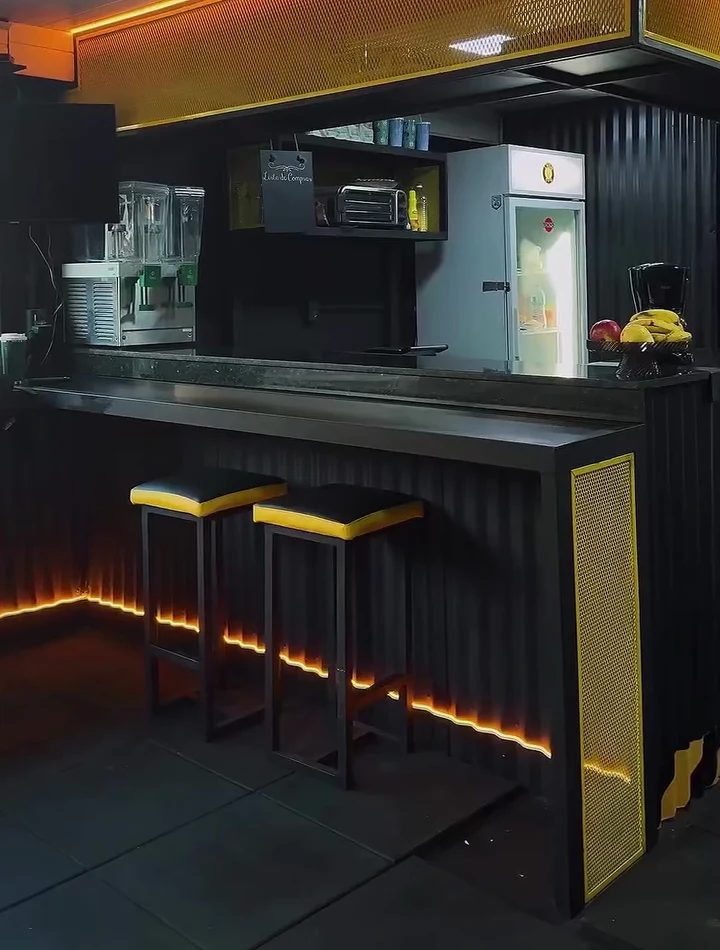 La barra de la cantina de Lyon Gym
